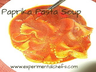 Paprika Pasta Soup