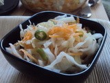 Curtido -El Salvador Fermented Cabbage Salad