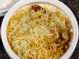 Hyderabadi Mutton Dum Biryani recipe, Gosht Dum Biryani