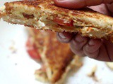 Simple Cheese Tomato Sandwich Recipe, How to make cheese sandwich