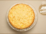 Sbriciolata alla crema • Crumble tart with custard cream
