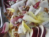 Endive Salad with Stilton, Pear and Walnuts