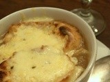 French Onion Soup with Pepperjack Croutons