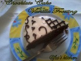 Chocklate Cake with Vanilla Cream Frosting
