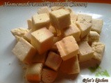 Home made Paneer(Indian Cheese)