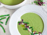 Creamy Asparagus Soup with Fennel and Tarragon