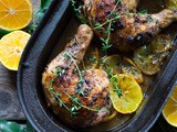 Sumac Chicken with Meyer Lemons