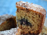 Cinnamon Blueberry Tea Cake