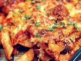 Baked Penne and Meatballs