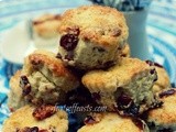 March 2013; Scones Month – Cranberry and Lemon Scones