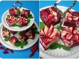 Red Velvet Cheese-Marbled Brownies