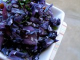 Warm Cabbage Salad / Cabbage Poriyal: Made Using a Pressure Pan