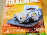 Fiona's Japanese recipes featured in Food & Wine magazine