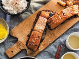 Salmon Teriyaki recipe from my cookbook  Japanese Food Made Easy 