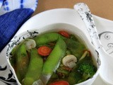 Tender Green Pea Stew (Vegan and Gluten free)