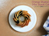 Vegan Orange Blueberry Mini Bundt Cake