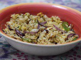 Egg Fried Rice with Brown Rice | Healthy Version of Fried Rice
