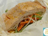 Sesame-Ginger Salmon en Papillote