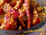 No Oil-Spice Carrot Pickle