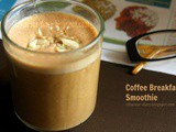 Coffee Breakfast Smoothie Recipe | Flavour Diary | Breakfast Recipe
