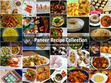 Paneer Recipes | Starter Curries and Dessert recipes | Indian Vegetarian Recipes