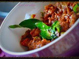 Beef varattiyathu - Malabar style