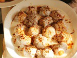 Dahi Balle - Deep Fried Lentil Dumpling in Velvety Yogurt Sauce