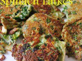 Lazy Potato and Spinach Latkes