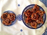 Griouech- m'kherka -Chebbakia Tutorial: the iconic Moroccan honeyed cookie for Ramadan