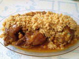 Moroccan calf/lamb trotters and wheat recipe