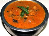Eggplant Curry / Brinjal curry / Katharikai Puli Kulambu