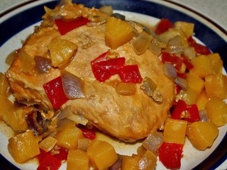 Sweet and Sour Pork Roast Made in a Crock Pot