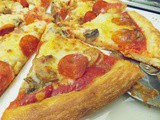 Pepperoni and Mushroom Pizza