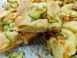 Zucchini and Caramelized Onion Focaccia