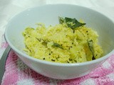 Cabbage stir fry with Grated Coconut (Cabbage Mallun or Cabbage Thoran?? )
