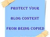 How to Protect your Blog Content from being Stolen