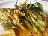 Sri Lankan Green Beans Curry / Bonchi Themparaduwa