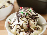 Candy Cane Chocolate Chunk Ice Cream