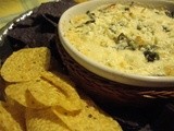 Greek Spinach Dip for the Michigan-Michigan State Game