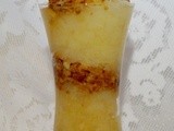 Pear Compote with Gingered Shortbread Crumbs