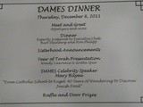 The dames Dinner