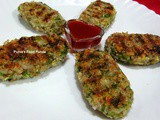 Broccoli And Cheese Cutlets