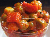Mix vegetable pickle / Bhajyanche Lonche