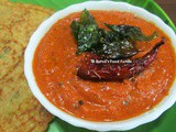 South Indian Style Tomato Chutney