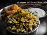 Gongura Dal Brown Rice Pulao