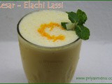 Kesar Elachi Lassi / Summer Special Recipe