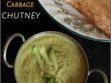 Mango - Cabbage Chutney / 3 Ingredients Chutney / Chutney Recipe - 22 / #100chutneys