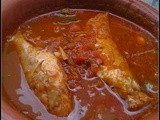 Sankara Meen Kuzhambu / Red Snapper Fish Curry