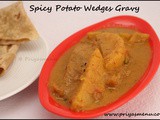 Spicy Potato Wedges Curry