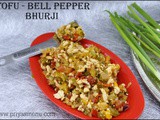 Tofu & Bell pepper Bhurji / Diet Friendly Recipe - 73 / #100dietrecipes